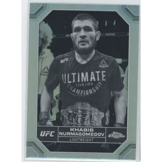 2024 Topps Chrome UFC SP Khabib Nurmagomedov #112 [Negative Refractor]