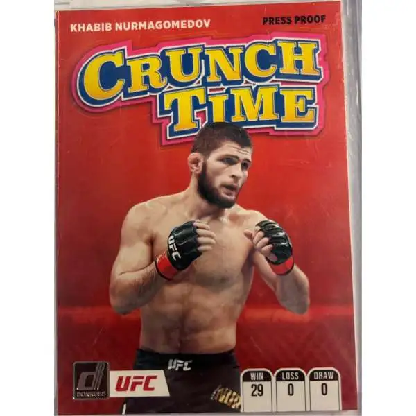 2022 Donruss UFC SSP Khabib Nurmagomedov #8 [Crunch Time]