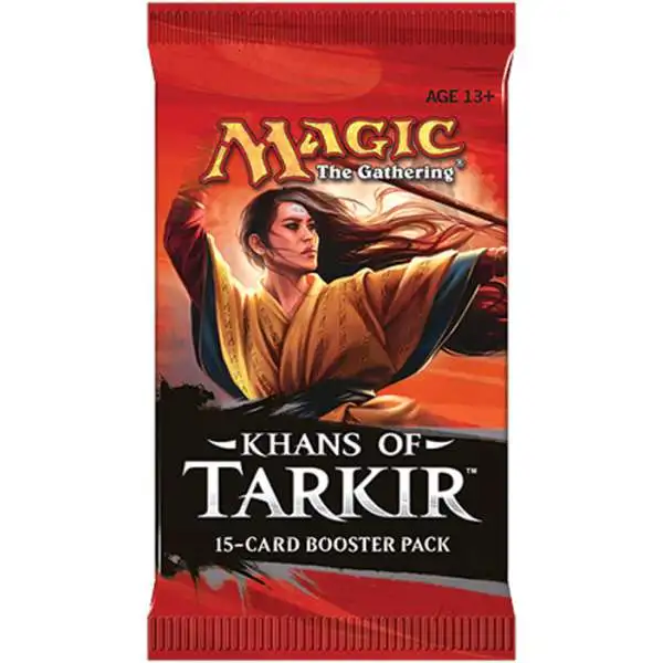 MtG Khans of Tarkir Booster Pack [15 Cards]