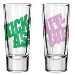 Kick-Ass & Hit Girl Shot Glass Set