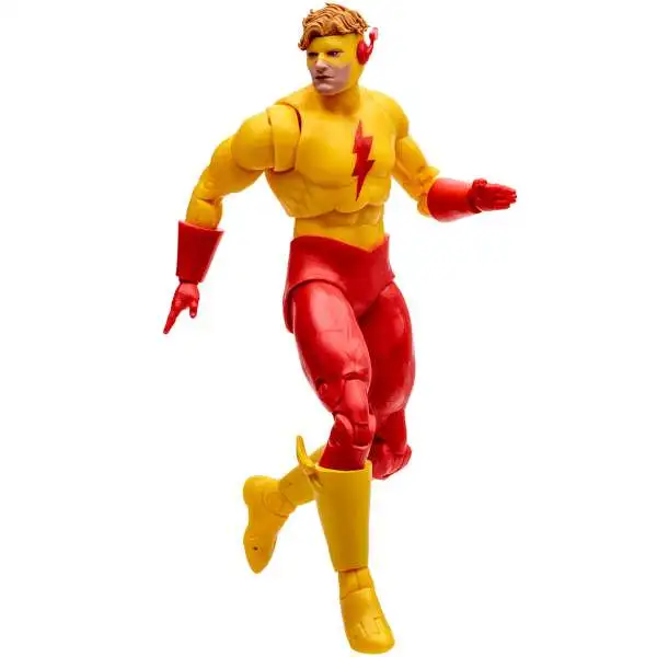 McFarlane Toys DC Multiverse Monitor Series, Gold Label Collection Kid Flash Exclusive Action Figure [Crisis On Infinite Earths]
