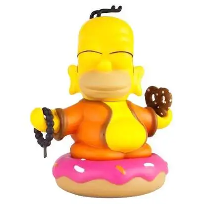 The Simpsons Homer Buddha 3-Inch Collectible Vinyl Art Figure