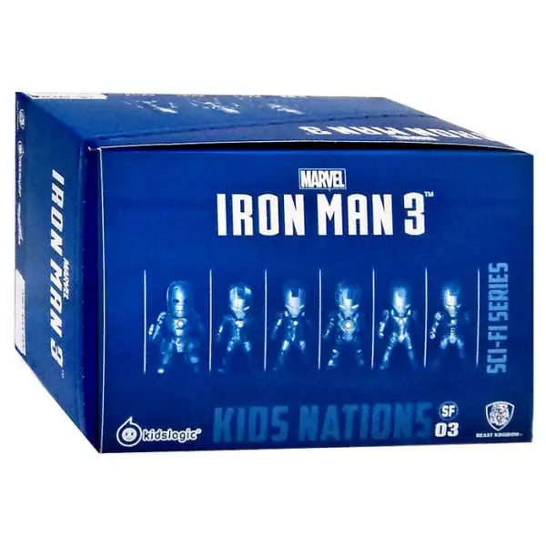 Kids Nations Sci-Fi Series Iron Man 3 Mini Figure Set [Mk I, Mk V, Mk VII, Mk XVII, Mk XXI & Mk XLII]