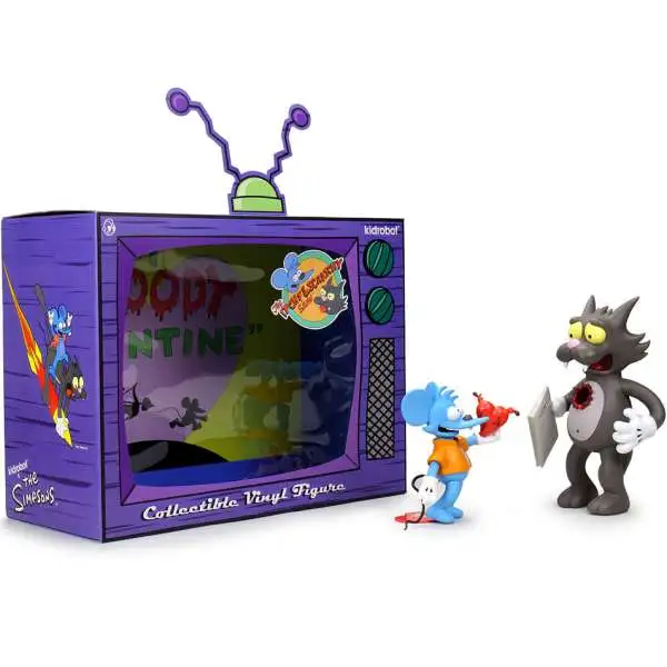 The Simpsons Itchy & Scratchy 7-Inch Medium Vinyl Figure