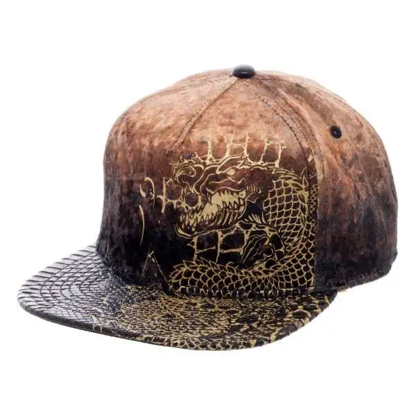 DC Suicide Squad Killer Croc Velvet / Leather Snapback Cap Apparel