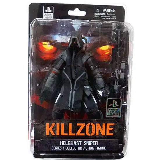 Killzone Helghast Sniper Action Figure [Damaged Package]