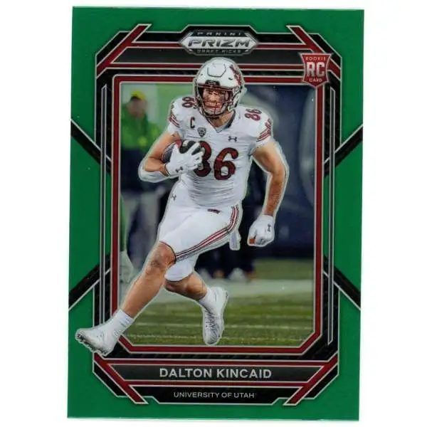 NFL 2023 Panini Prizm Draft Picks Green Dalton Kincaid #157 [Rookie]