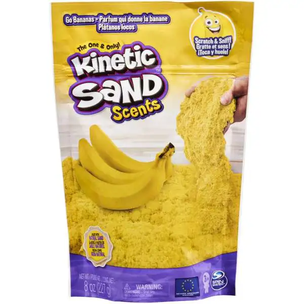 Kinetic Sand Scents Go Bananas 8 Ounce Pack [Yellow]