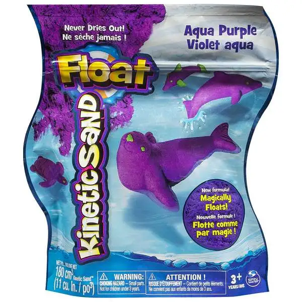 Kinetic Sand Float Aqua Purple