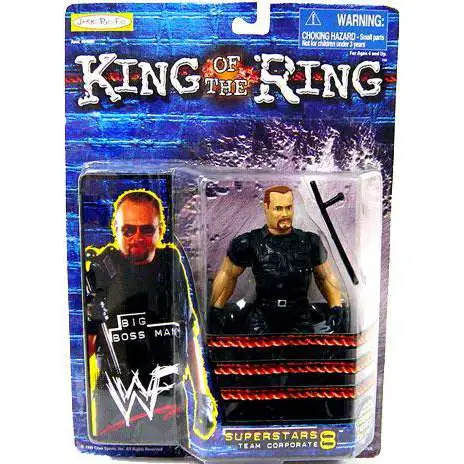 WWE Wrestling WWF King of the Ring Superstars Big Boss Man Action Figure