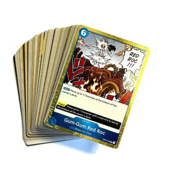 One Piece Trading Card Game Kingdoms of Intrigue 5 Rares & 45 Commons / Uncommons LOT of 50 Single Cards