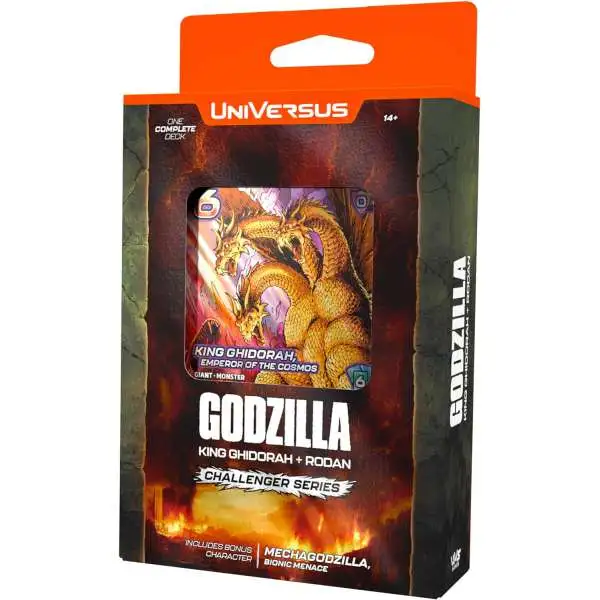 Universus CCG Godzilla Challenger Series King Ghidorah & Rodan Deck