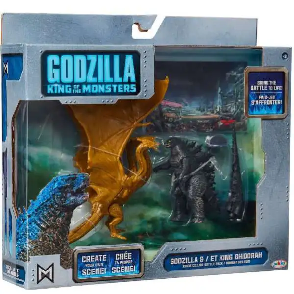 King of the Monsters Matchup King Ghidorah & Godzilla Action Figure 2-Pack