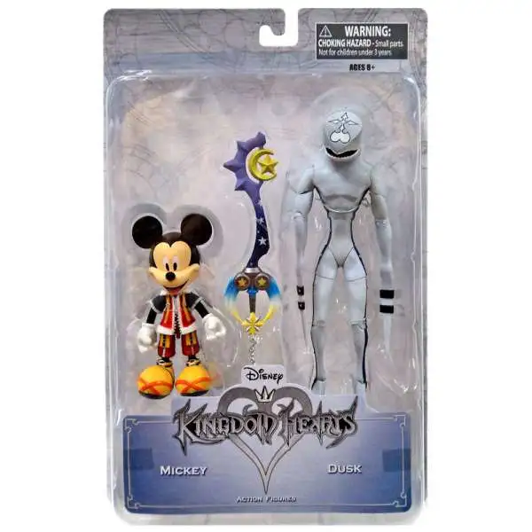 Disney Kingdom Hearts Mickey & Dusk Action Figure 2-Pack