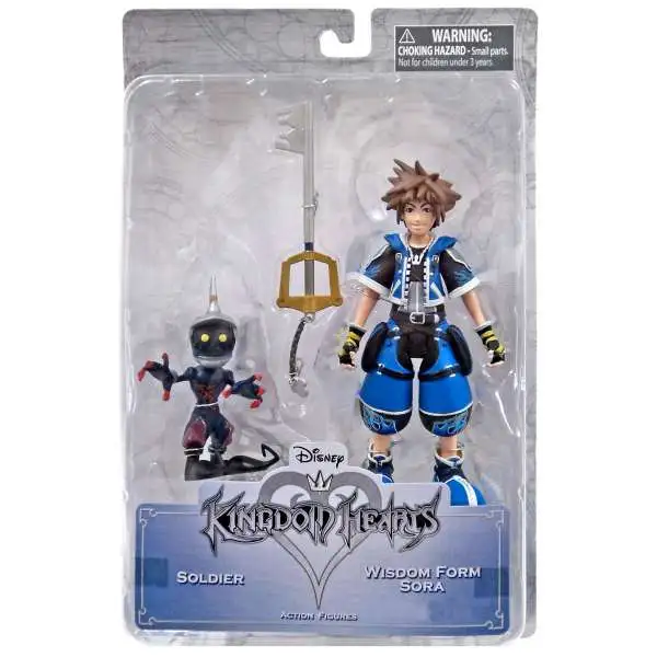 Disney Kingdom Hearts Wisdom Form Sora & Soldier Exclusive Action Figure 2-Pack