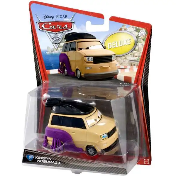 Disney / Pixar Cars Cars 2 Deluxe Oversized Kingpin Nobunaga Diecast Car