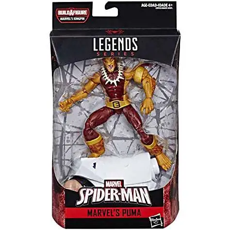 Spider-Man Marvel Legends Infinite Kingpin Series Puma Action Figure [Damaged Package]