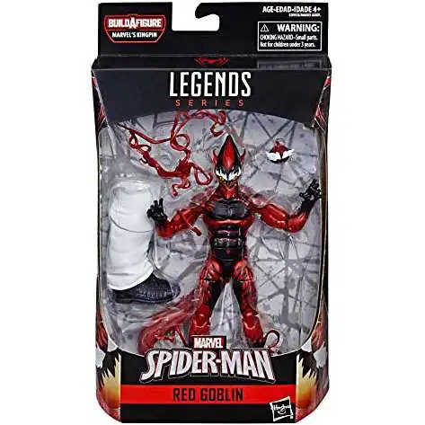 Spider-Man Marvel Legends Infinite Kingpin Series Red Goblin Action Figure [Damaged Package]