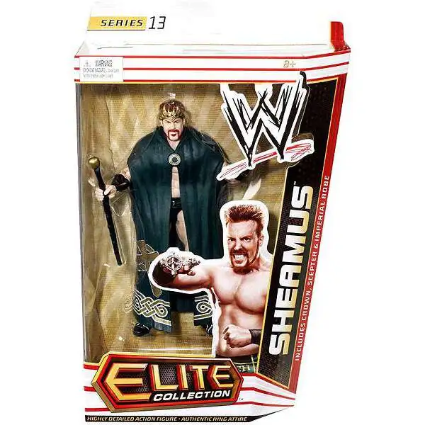 WWE Wrestling Elite Collection Series 13 King Sheamus Action Figure [Crown, Scepter & Imperial Robe, Damaged Package]