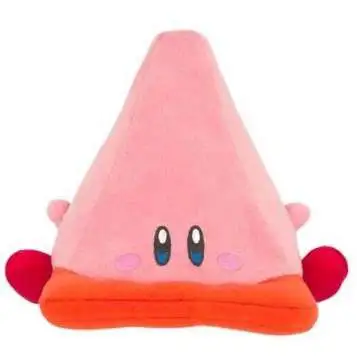 Kirby's Adventure Kirby 7-Inch Plush [Cone Mouth]