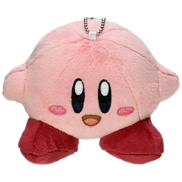 Kirby's Adventure Kirby Plush Keychain [Sitting]