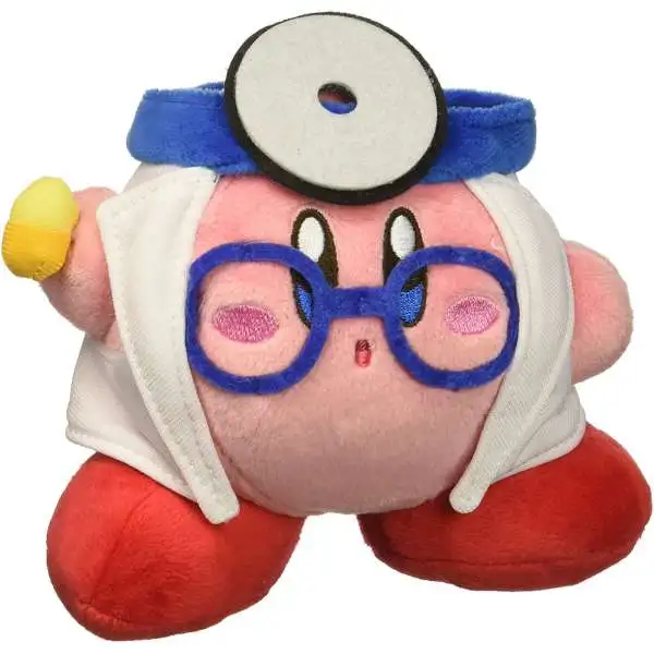 Kirby's Adventure Kirby 5-Inch Plush [Doctor]