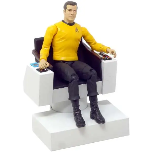 Star Trek 40th Anniversary Catpain Kirk with Command Chair Action Figure [Loose]