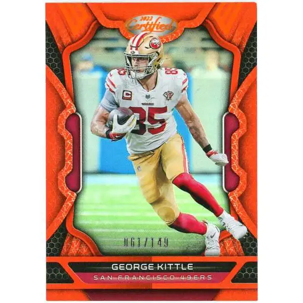 2022 Donruss Georgie Kittle #24 San Francisco 49ers -TSC6A