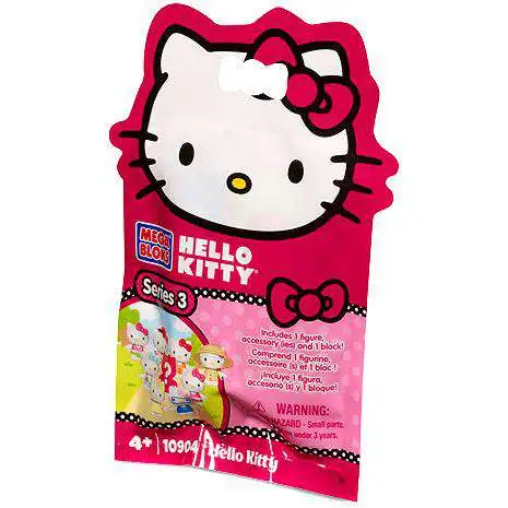 Mega Bloks Sanrio Hello Kitty Series 3 Minifigure Mystery Pack #10904