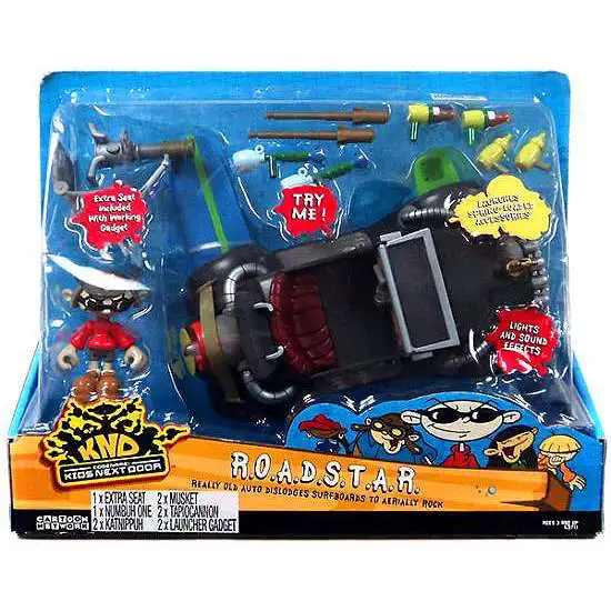 Codename Kids Next Door R.O.A.D.S.T.A.R. Vehicle [Damaged Package, Mint Contents]