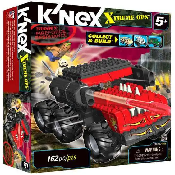 K'Nex Xtreme Ops Mission: Fireforce Resistance Set #11239 [Damaged Package]