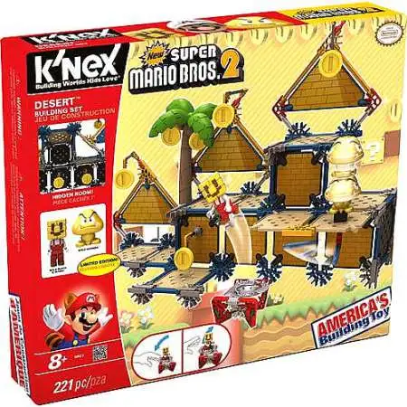 K'NEX New Super Mario Bros 2 Desert Building Set Set #38623 [Damaged Package]