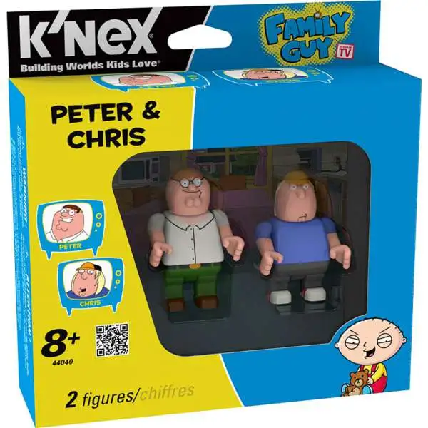 K'NEX Family Guy Peter & Chris Minifigure 2-Pack #44040