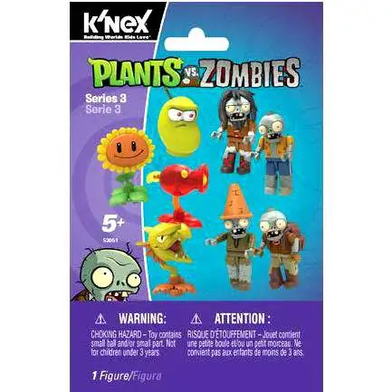 K'NEX Plants vs. Zombies Series 3 Mystery Pack #53051 [1 RANDOM Figure]