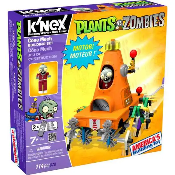 K'NEX Plants vs. Zombies Cone Mech Set #53487
