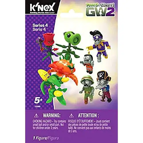 K'NEX Plants vs. Zombies GW2 Series 4 Mystery Pack [1 RANDOM Figure]