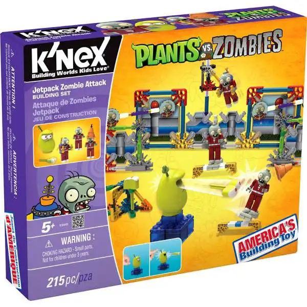 K'NEX Plants vs. Zombies Jetpack Zombie Attack Set #53440