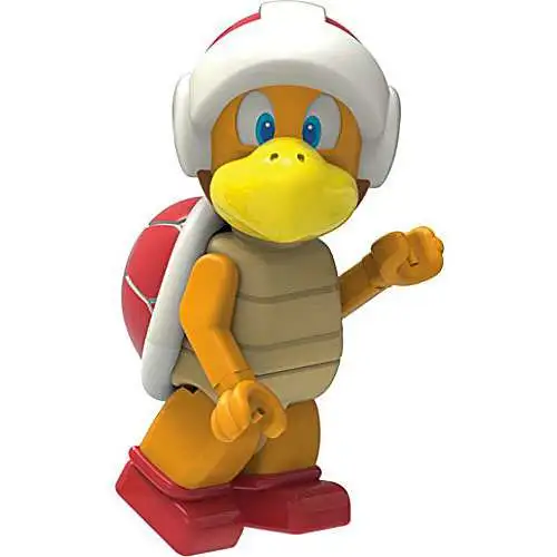 KNEX Super Mario Fire Brother Minifigure Red Helmet Loose - ToyWiz