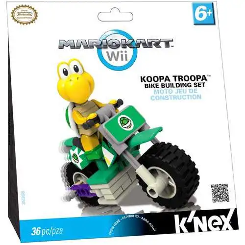 K'NEX Super Mario Mario Kart Wii Koopa Troopa Bike Set #38308