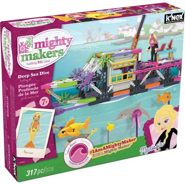K'NEX Mighty Makers Deep Sea Dive Set [Damaged Package]