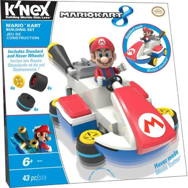 K'NEX Super Mario Mario Kart 8 Mario Kart Set #38724