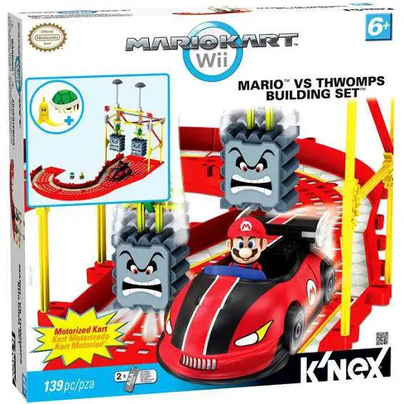 K'NEX Super Mario Mario Kart Wii Mario vs. Thwomps Set #38465