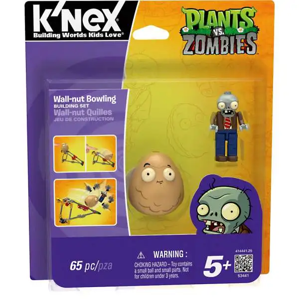 K'NEX Plants vs. Zombies Wall-Nut Bowling Set #53441