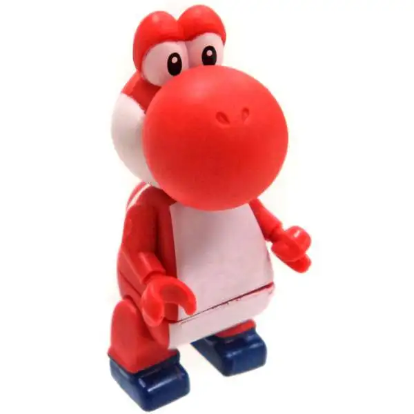 K'NEX Super Mario Series 10 Red Yoshi Minifigure [Loose]