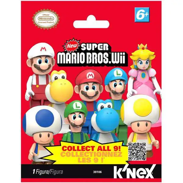 K'NEX New Super Mario Bros Wii Series 1 Mystery Pack #38106 [1 RANDOM Figure]
