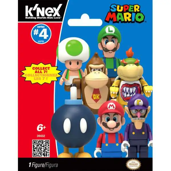 K'NEX ICE LUIGI ELITE Super Mario Series 8 New In Bag 