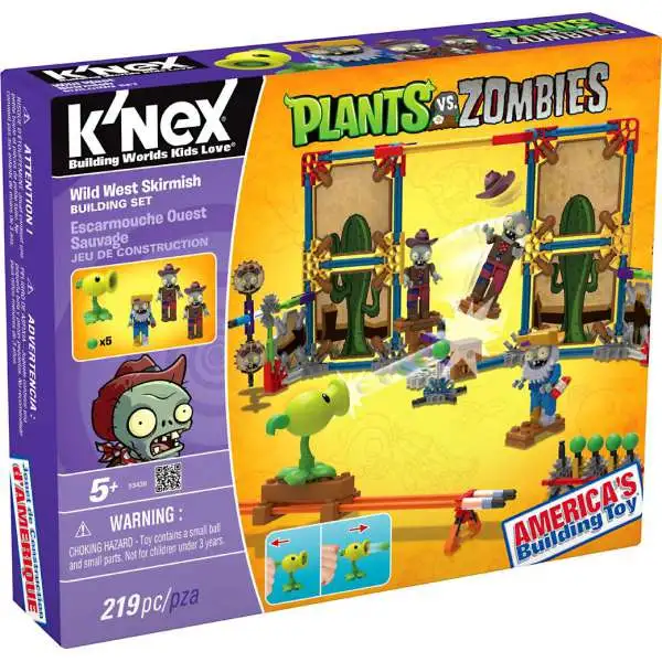K'NEX Plants vs. Zombies Wild West Skirmish Set #53438