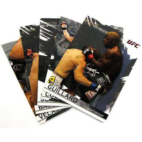 Topps UFC 2010 Knockout Parallel Silver Parallel Base Single Card