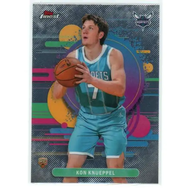 NBA 2025-26 Topps Finest Basketball Kon Knueppel #104 [Rookie]