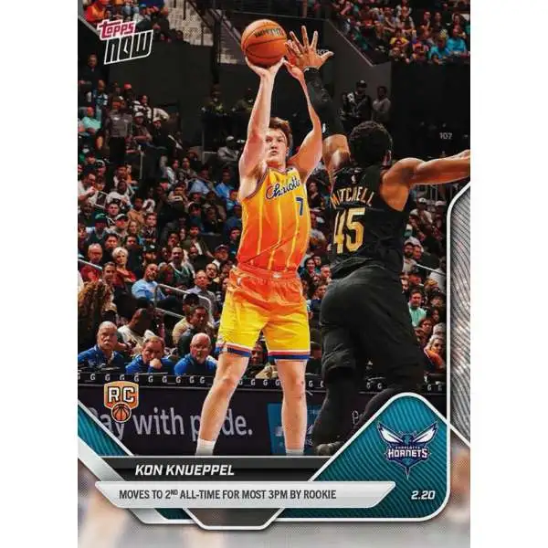 NBA Charlotte Hornets 2025-26 NOW Basketball Kon Knueppel #179 [Rookie]
